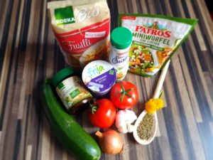 Zucchini Nudelauflauf