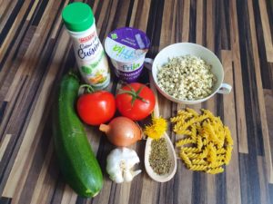 Zucchini Nudelauflauf