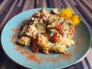 Zucchini Nudelauflauf
