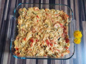 Zucchini Nudelauflauf