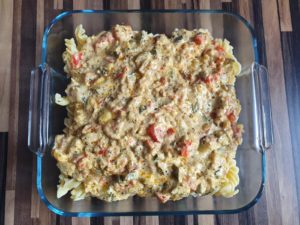 Zucchini Nudelauflauf