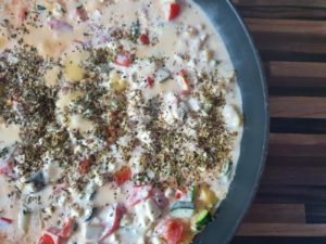 Zucchini Nudelauflauf