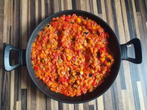 Ratatouille mit Zucchini (vegan)