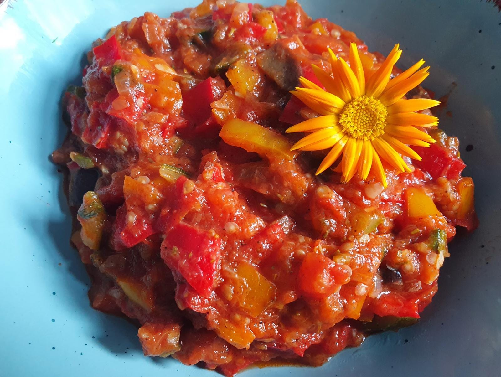 Ratatouille mit Zucchini (vegan)