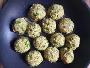 Zucchini-Falafel (vegetarisch)