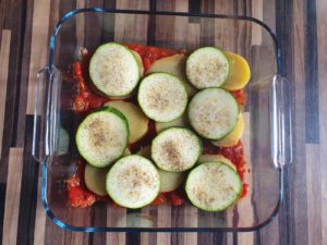 Zucchini-Moussaka (vegetarisch)