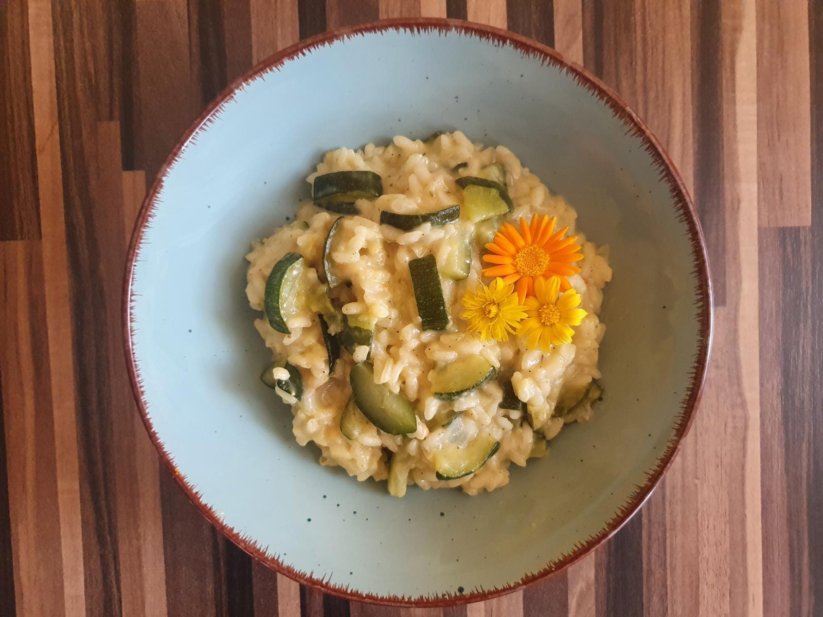 Zucchini-Risotto (vegetarisch)