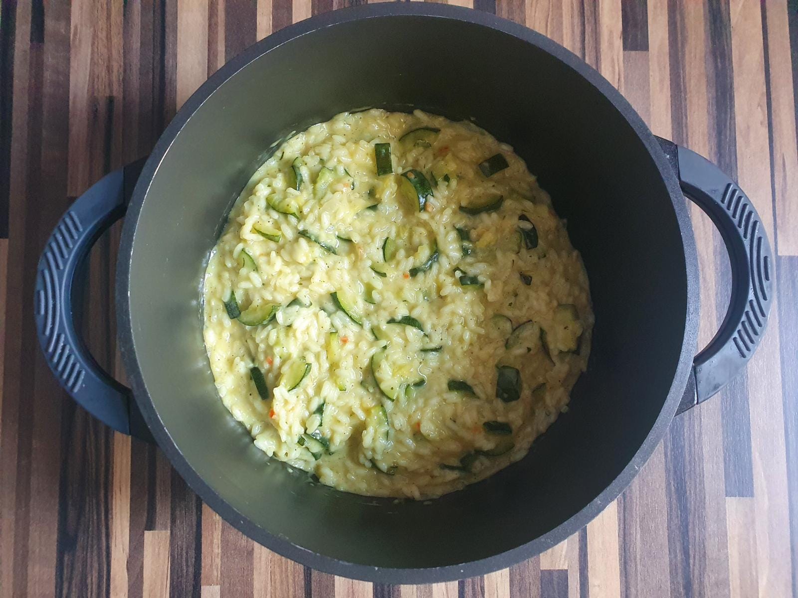 Zucchini-Risotto (vegetarisch)