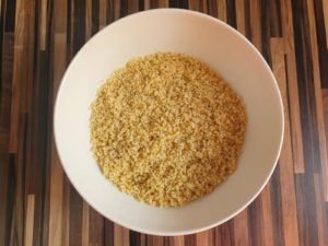 Bulgur-Zucchini-Pfanne (vegan)