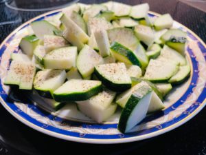 Kichererbsen-Zucchini-Pfanne