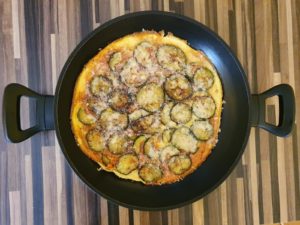 Zucchini-Omelett (vegetarisch)